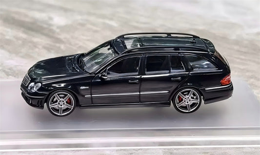 1:64 Mercedes-Benz E63 AMG Estate S211 black KING MODEL Wagon Limited Edition 999PCS ONLY DIECAST Civil Car Model