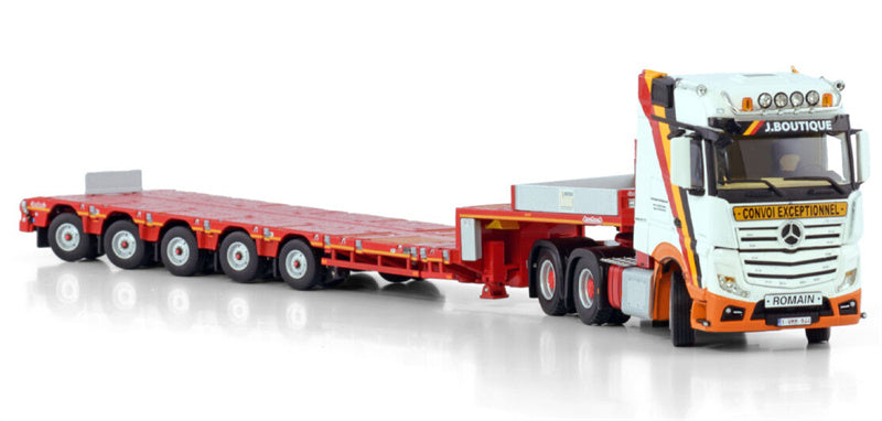 WSI ACTROS 6X4 MANOOVR - 5 AXLE J. Boutique s.a. 1:50 Model
