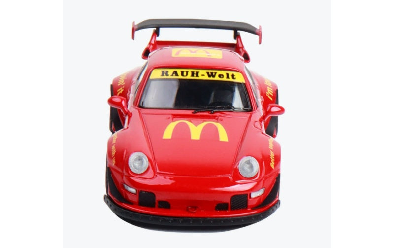 1:64 PORSCHE 993  Standard Red DECODE Limited Edition 699PCS ONLY DIECAST Model
