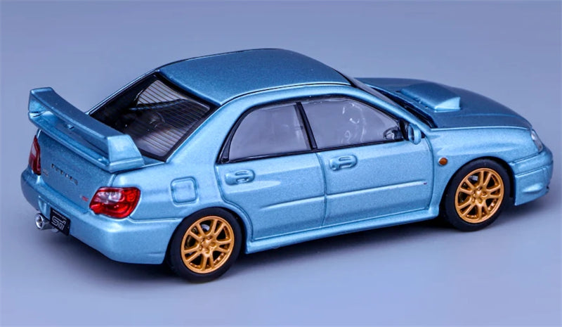1:64 Subaru Impreza WRX STI 8th Generation Sedan  Ice Blue Furuya DIECAST Model