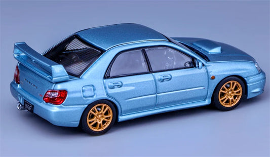 1:64 Subaru Impreza WRX STI 8th Generation Sedan  Ice Blue Furuya DIECAST Model