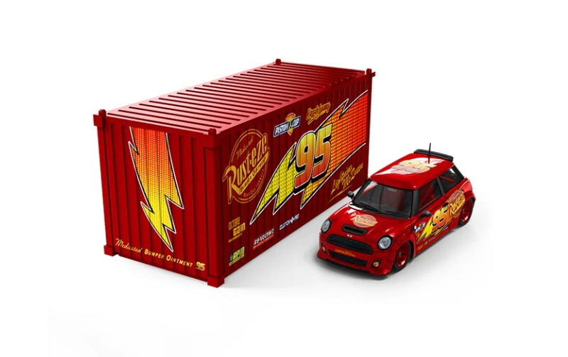 1:64 MINI COOPER   Red Set COOL.CAR Limited Edition 999PCS ONLY DIECAST Model