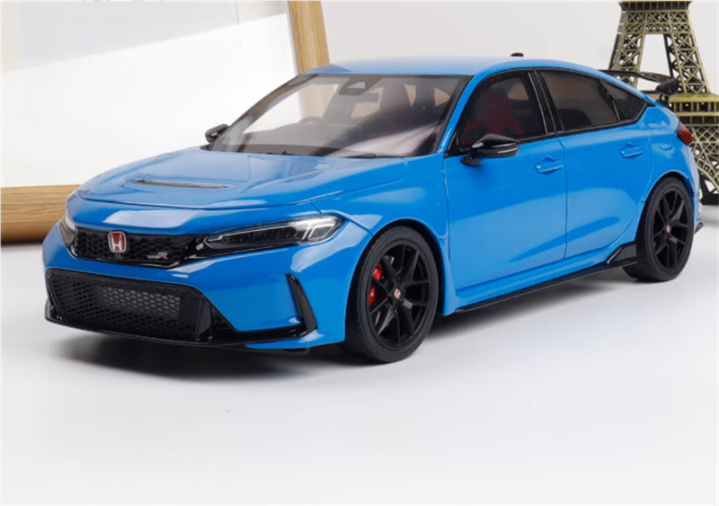 1:18 HONDA CIVIC TYPE R FL5 2022 Blue  OTTO Limited Edition 999PCS ONLY Resin Car Model