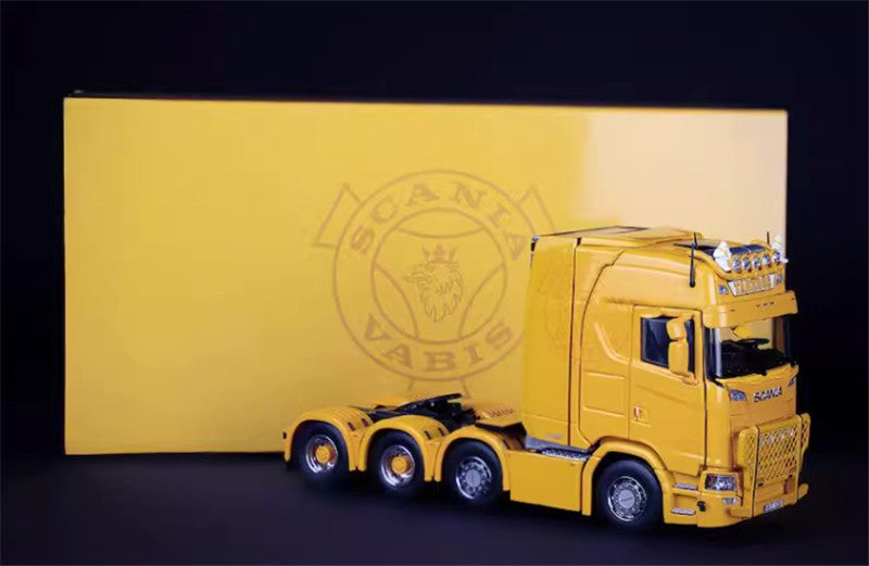 IMC SCANIA S Series HIGH ROOF 8x4 Tabergs Open Door 1/50 Truck Pre-built Model