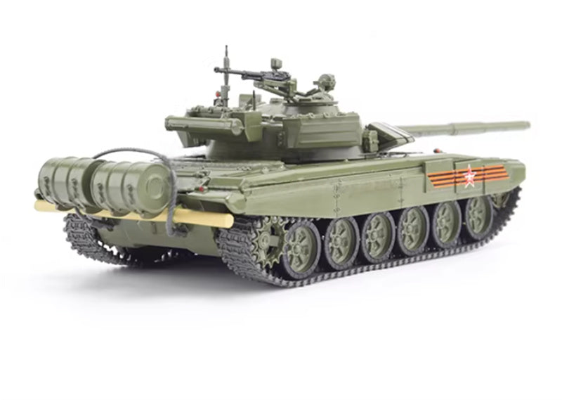 Modimio Russian T-72B3 main battle tank winter double champion army green 1:43 Tank Pre-built Airliner Model Display view4