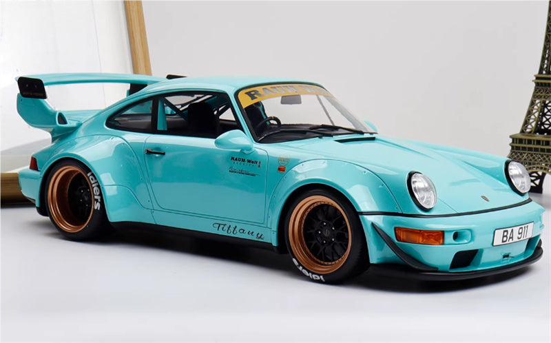 1:12 Porsche 911 RWB 964 T  Blue  GT SPIRIT  Resin Car Model