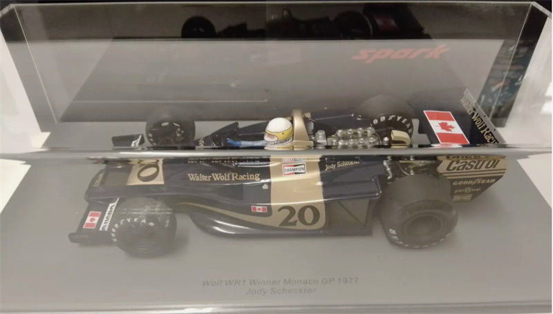 1:18 Wolf WR1 F1 1977 Spark Monaco GP Resin Car Model view3