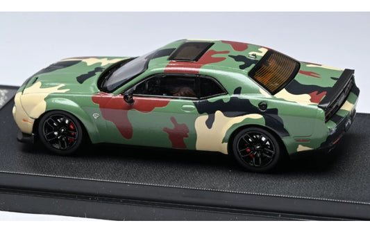1:64 DODGE SRT Hellcat  Rainforest Survival Stance Hunters  Limited Edition 499PCS ONLY DIECAST Model