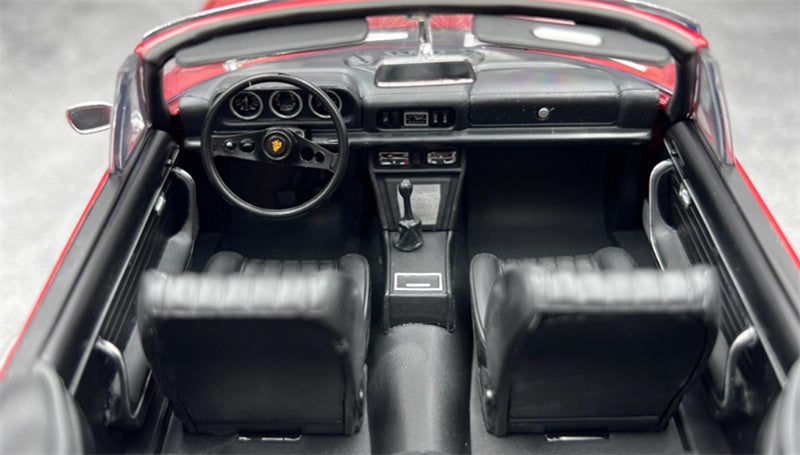 NOREV Peugeot 504 Cabriolet 1972 red 1:18 Car Pre-built Model view2