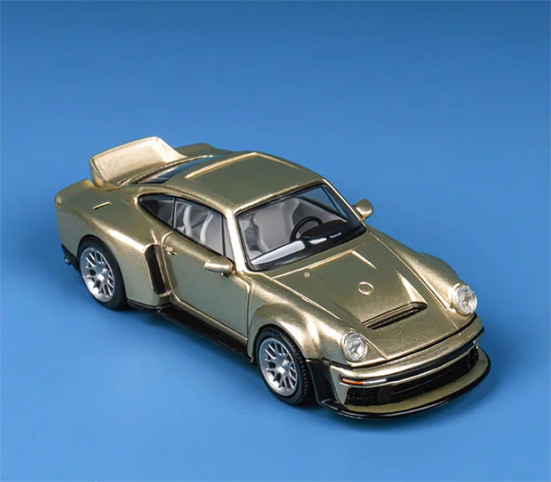 Findclassically Porsche Singer 911 DLS Turbo Road Moet Blanc Limited Edition 999PCS ONLY 1:64 car Pre-built Model view6