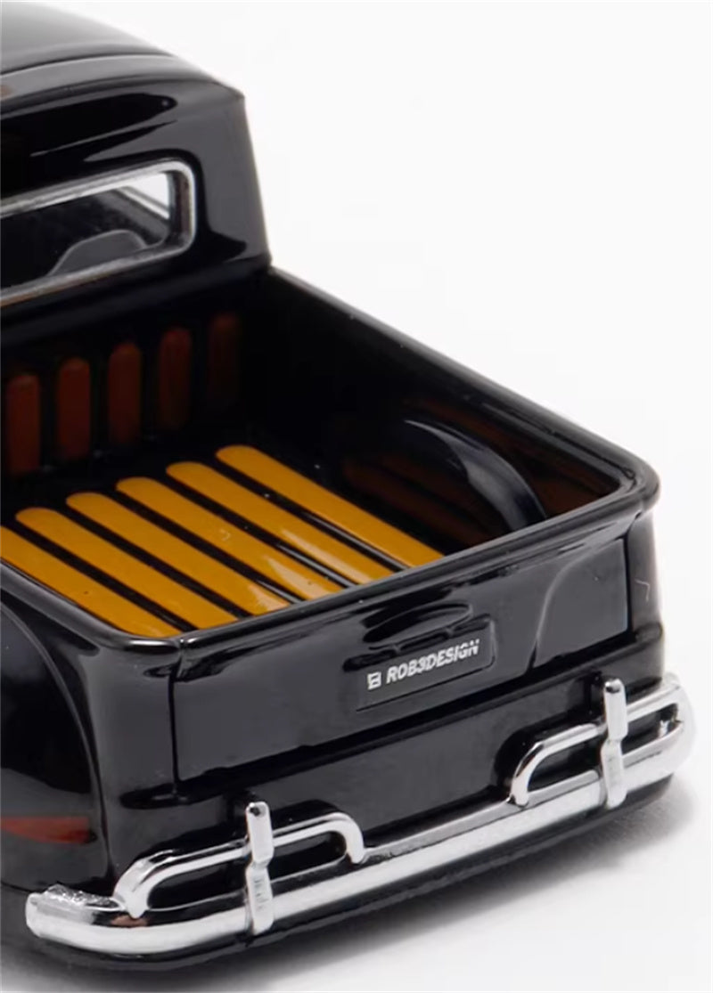 Liberty 64 Volkswagen Beetle Pickup Black Limited Edition 499PCS ONLY ROB3DESIGN 1:64 Car Pre-built Airliner Model Display view9