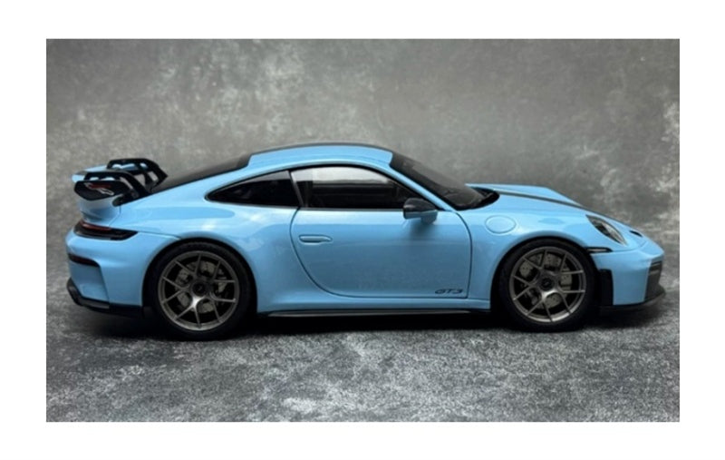 1:18 Porsche 911 992 GT3 RS  Blue -black stripe NOREV  DIECAST Model