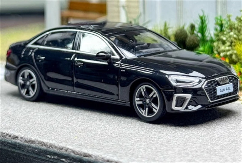 VAV AUDI A4L Black Sedan 1:64 Car Pre-built Model