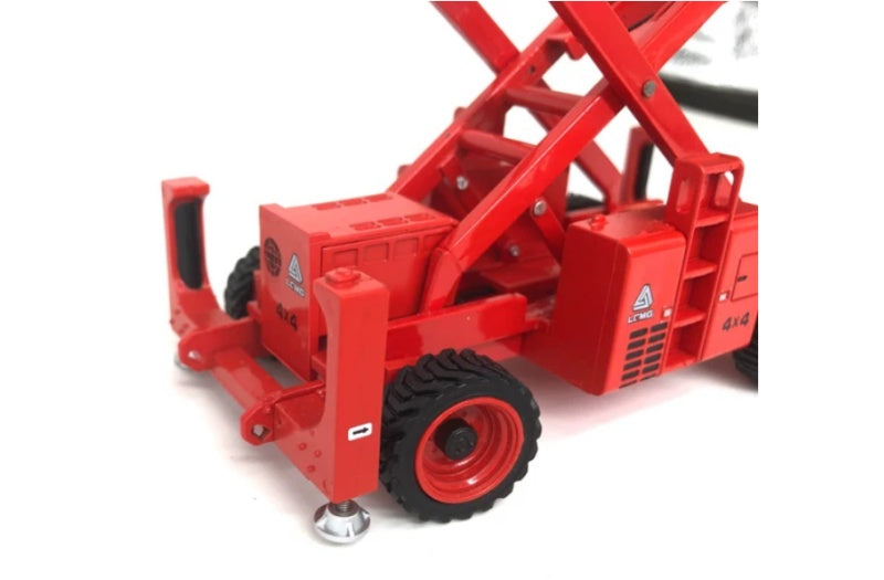 LGMG SR1623 Off-road scissor lift platform 1:40 Truck Pre-built Airliner Model Display view11