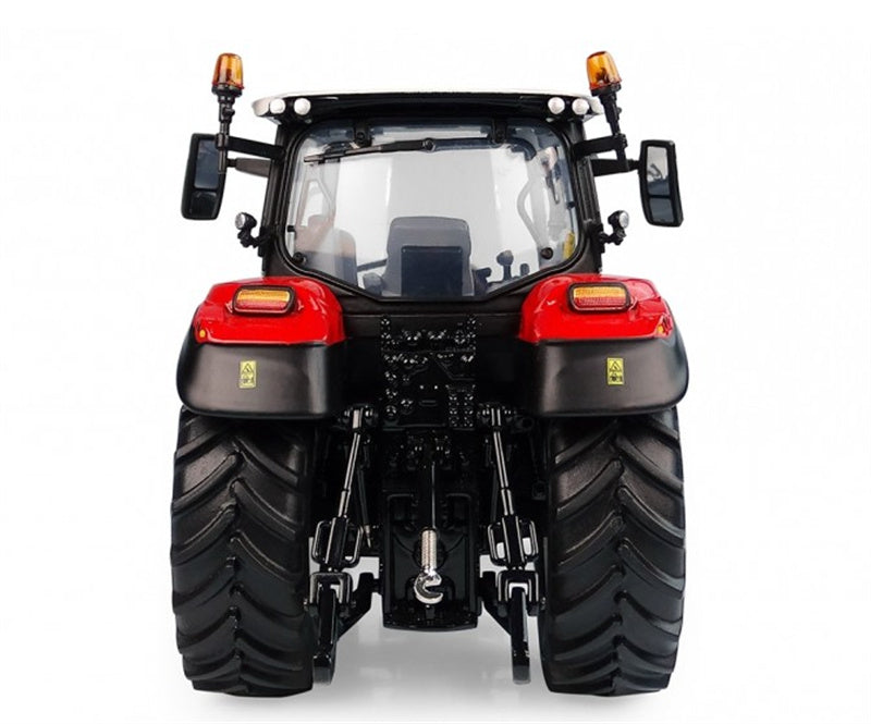 Universal Hobbies STEYR 4130 EXPERT CVT Agricultural tractor white/Red 1:32 Truck Pre-built Model