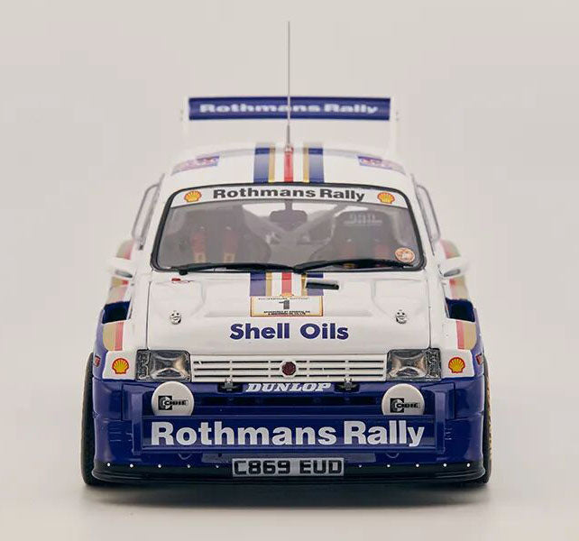 Sun star 1:18 MG Metro 6R4 Rothmans Rally WRC Group B 1986 Diecast Model