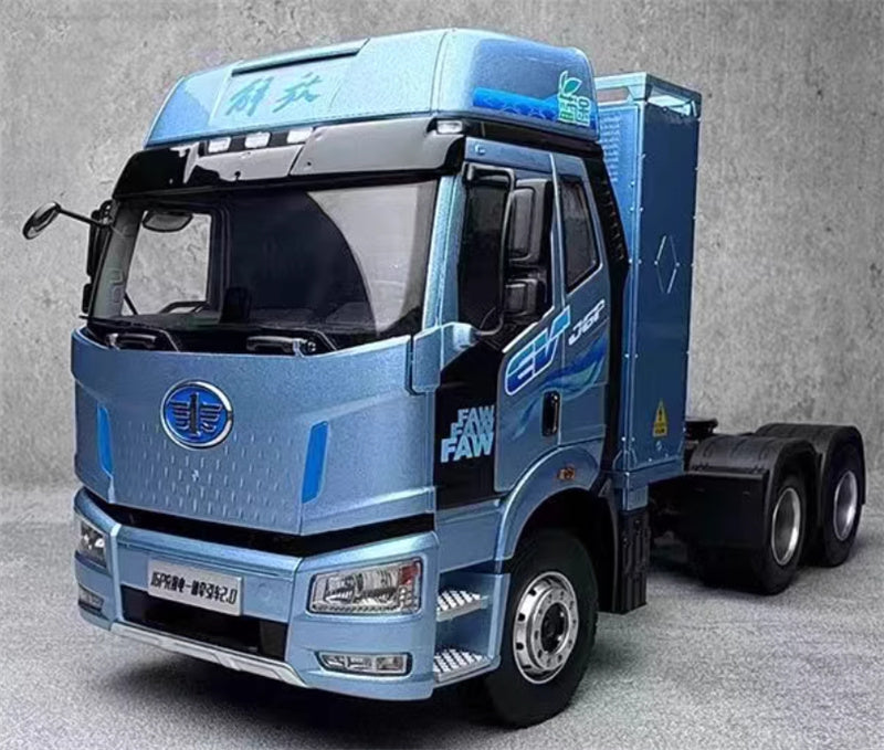 FAW J6 Lantu New Energy Tractor Truck 1:24 Truck Pre-built Model