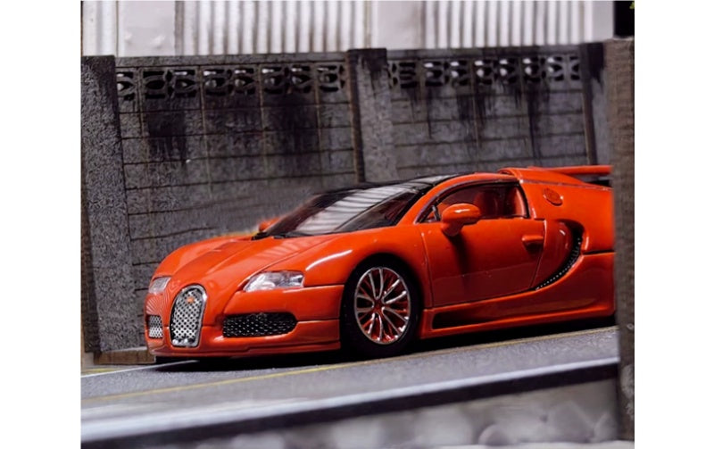 1:64 Bugatti Veyron  Red Mortal Model  Limited Edition 799PCS ONLY DIECAST Model