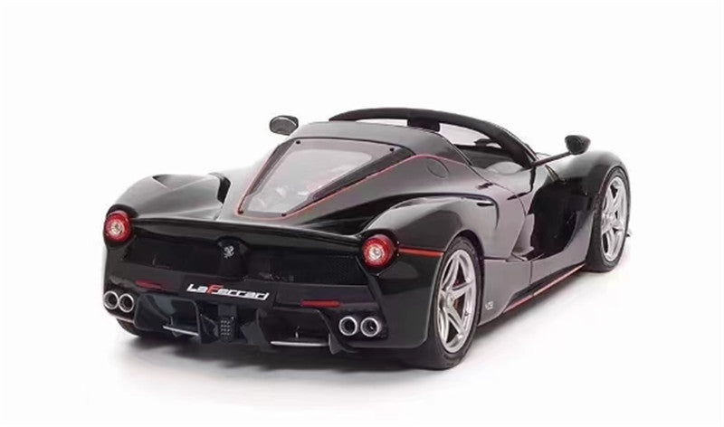 BBR MODELS LAFerrari APERTA black convertible 1/18 DIECAST car