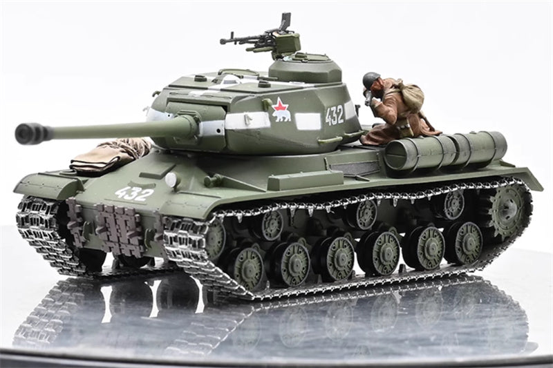 3R Berlin JS2 Heavy Tank Stalin 2 tank w/ 1 shooter personnel 1:72 Tank Pre-built Model