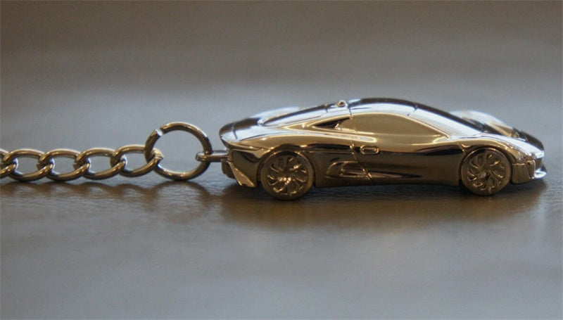 1:87 Jaguar C-X75  silver  FLOZ  DIECAST Keychain Model