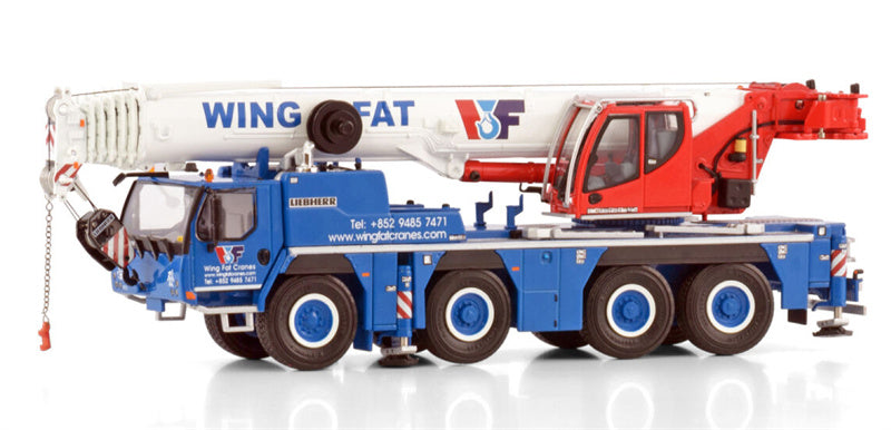 WSI  LIEBHERR LTM 1090-4.2 Crane WING FAT 1:50 Truck Pre-built Model