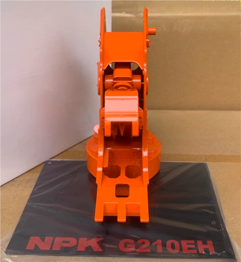 HITACHI NPK G210EH Excavator accessory large clamp Limited Edition 1:12 ACCESSORIES Pre-built Model