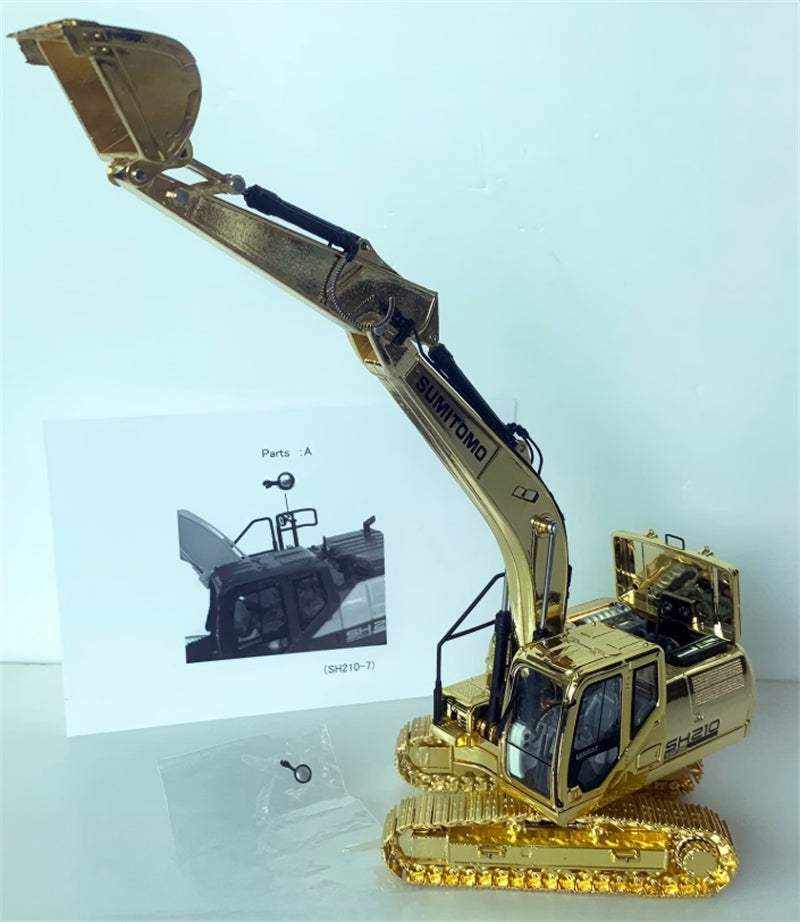 1:50 SH210-7 SUMITOMO Standard Edition Gold DIECAST Model