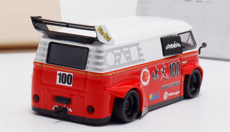 1:64 Volkswagen/Honda T1/GR86 Idemitsu 100 BSC DIECAST Civil Car Model