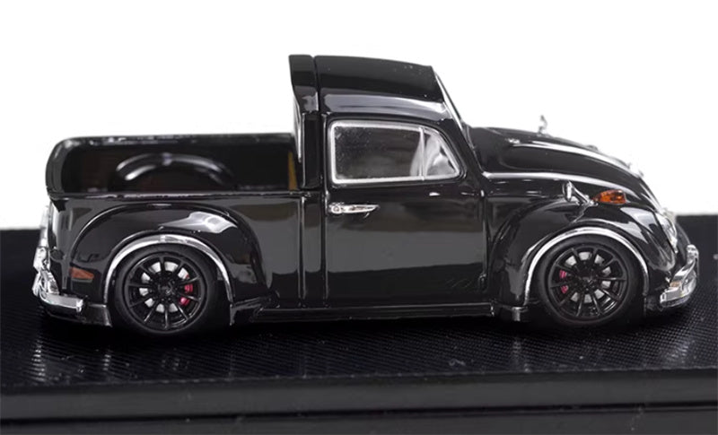 Liberty 64 Volkswagen Beetle Pickup Black Limited Edition 499PCS ONLY ROB3DESIGN 1:64 Car Pre-built Airliner Model Display view3