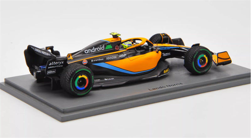 Spark Mclaren MCL36 3rd Emilia Romagna GP 2022 #4 Lando Norris 1:43 Car Pre-built Model view4