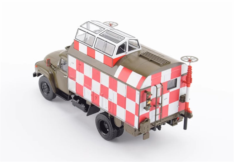 StartScaleModels SKP-11 (ZIL-130) Field Flight Control Center Mobile air traffic control vehicle 1:43 Truck Pre-built Model