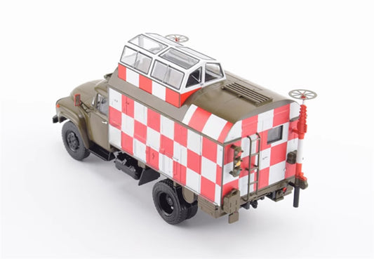 StartScaleModels SKP-11 (ZIL-130) Field Flight Control Center Mobile air traffic control vehicle 1:43 Truck Pre-built Model