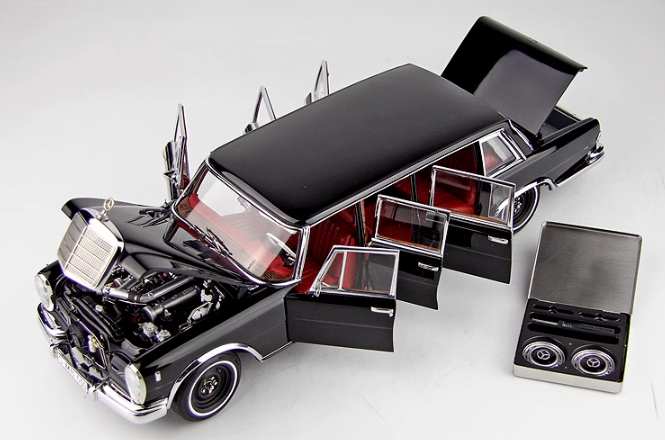 CMC Mercedes Benz 600 Pullman （W 100） black 1:18car Pre-a Model
