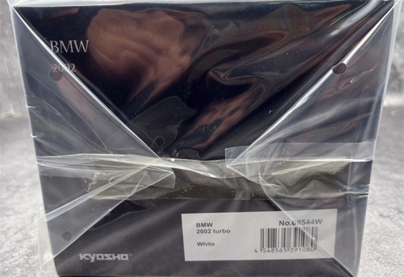 Kyosho Bmw 2002 Turbo White 1:18 Car Pre-built Model view9