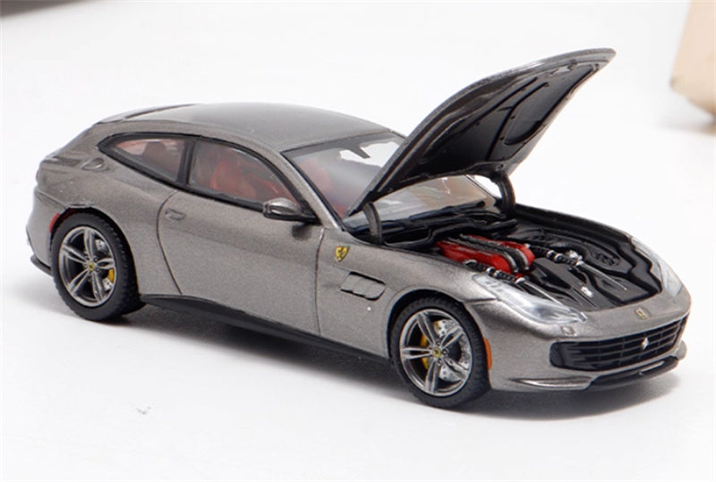 Phantom Knight Ferrari GTC4 Lusso station wagon Limited Edition 999PCS ONLY Grigio 1:64 Car Pre-built Model view5