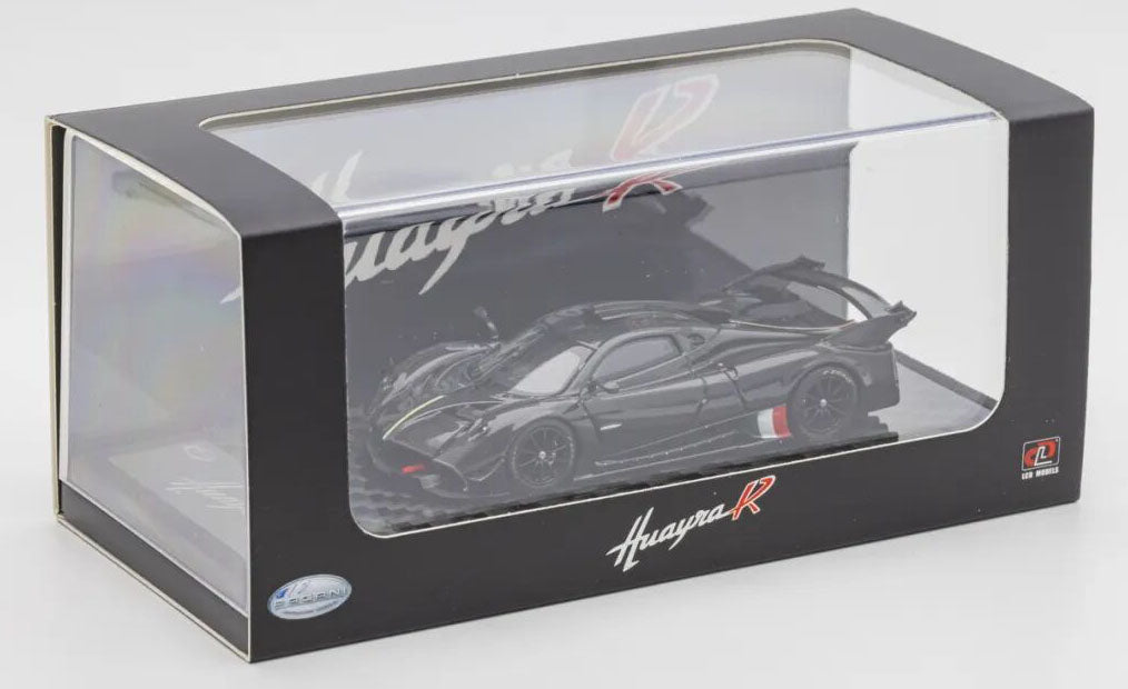 LCD 1:64 Pagani Huayra R black carbon diecast model