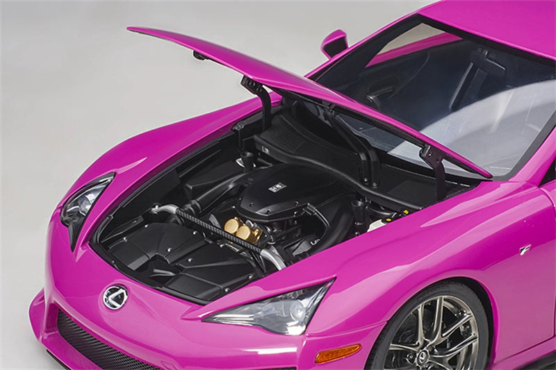 AUTOART LEXUS LFA Car pink 1:18 DIECAST car