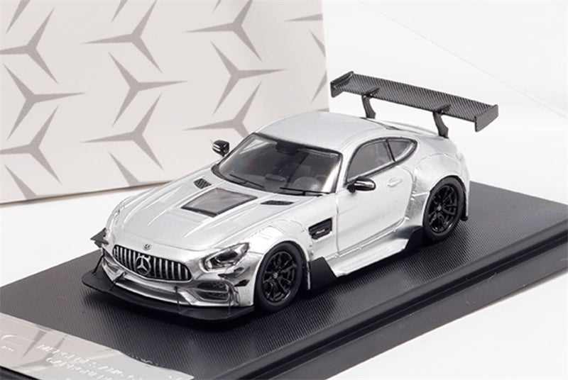 1:64 Mercedes Benz AMG GTS Silver BSC DIECAST Model