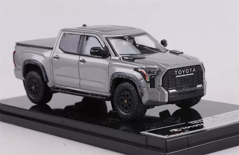 1:64 Toyota Tundra PickUp XK70 TRD Pro silver GCD DIECAST Civil Car Model