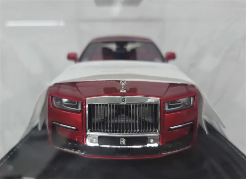 HH Model Rolls Royce Ghost Red 1:18 Car Pre-built Model view1