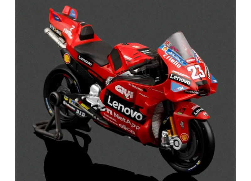 1:18 Ducati DESMOSEDICI GP 2024 Red TEAM 2024 #23 BASTIANINI Maisto  Diecast Motorcycle Model