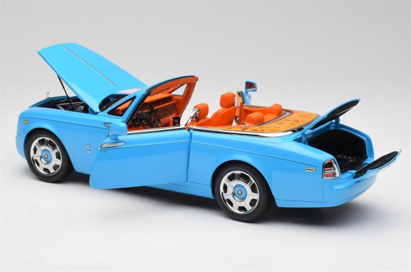 1:18 Rolls-Royce Phantom Drophead Coupe  Light Blue KYOSHO  DIECAST Model