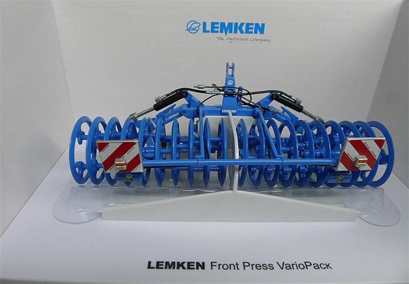 Universal Hobbies LEMKEN Front Press Variopack 4M Blue 1:32 Truck Accessories Pre-built Model