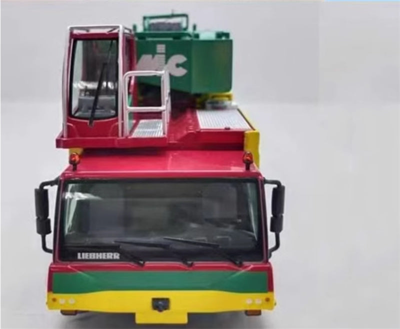 NZG LIEBHERR LTM11200 Crane Yellow green red MIC with herringbone arm cover KIT 1:50 DIECAST Truck Lorry