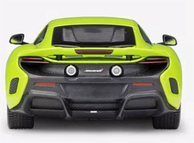 1:24 Mclaren 675LT supercar  Green  WELLY  DIECAST Car Model
