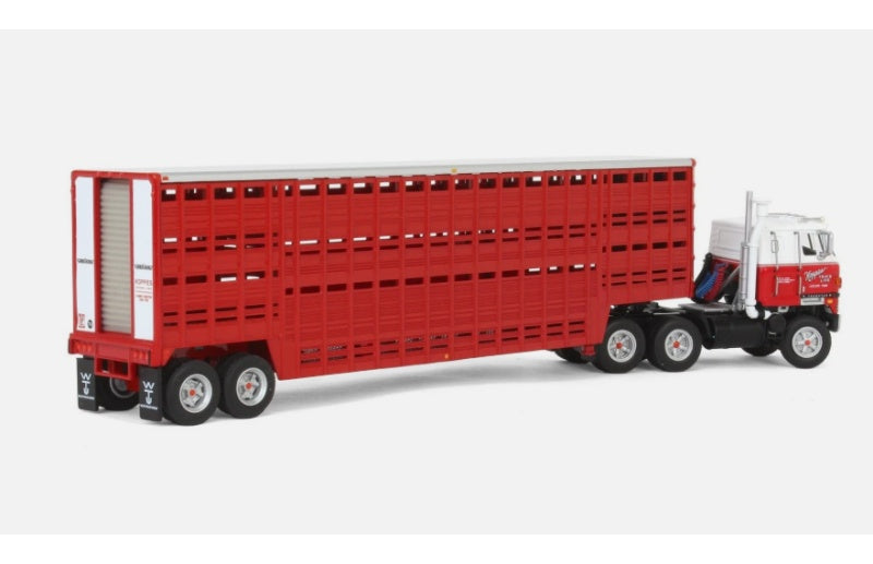 1:64 Koppes Truck COE DCP Red Diecast Model view2
