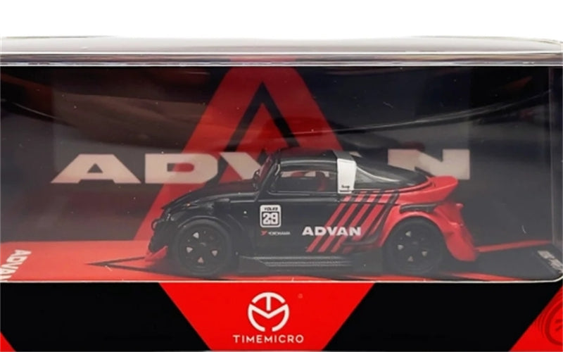 TIMEMICRO Volkswagen RWB Beetle ADVAN Coating Regular Edition 1:64 Car Pre-built Model view6