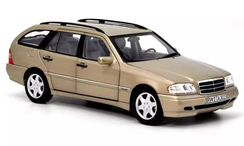 NOREV Mercedes Benz C-CLASS T 1997 station wagon Champagne Gold 1:18 Car Pre-built Model view1