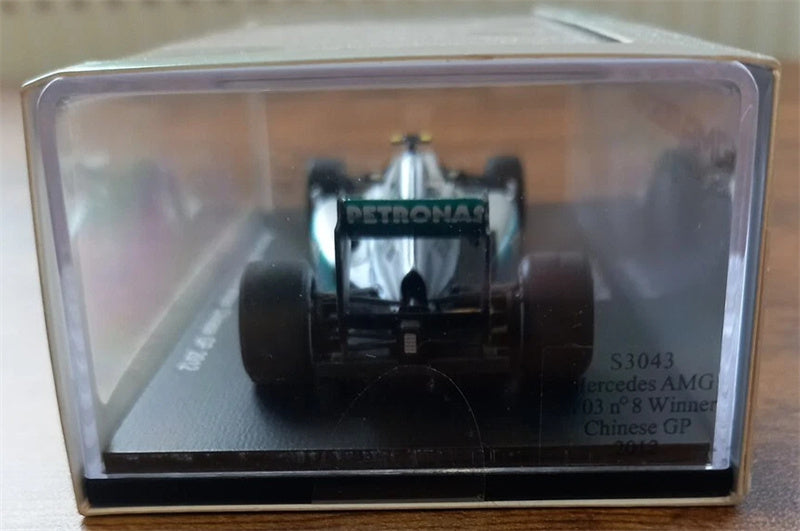 Spark Mercedes AMG W03 #8 Winner Chinese GP 2012 Nico Rosberg 1:43 Car Model view10